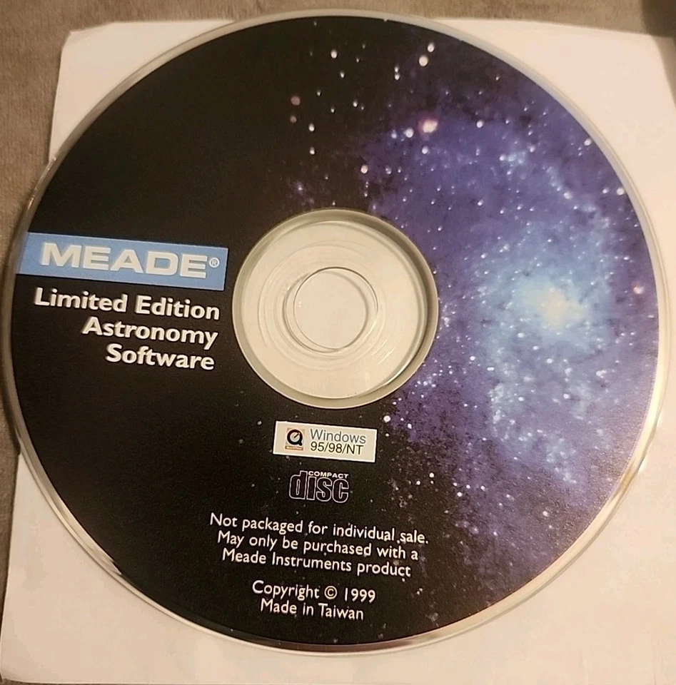 Vintage MEADE Telescope INSTRUCTION MANUAL ONLY STAR LOCATOR CD NGC/NG SERIES  - Image 4 of 4