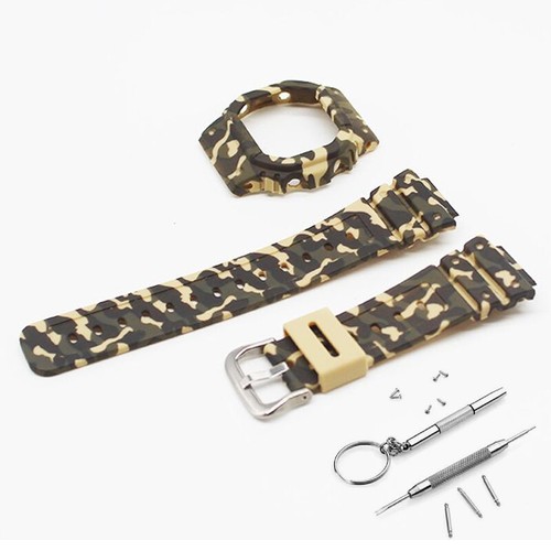 Watch Strap for Casio DW5600 GW5600 Soft Rubber Watch Band Sports Replacement - Picture 11 of 23