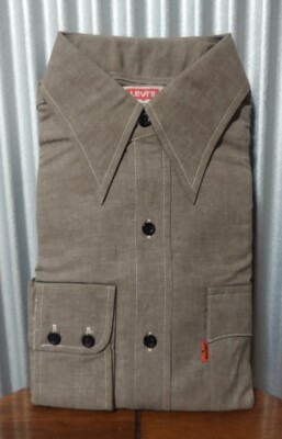 VTG 70s-80s LEVI'S Chambray shirt. MEDIUM. ” Dead stock 