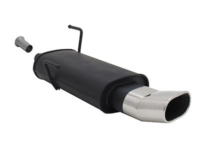 NOVUS SPORTAUSPUFF PEUGEOT 206 / 206 CC 135x75 DTM Endschalldämpfer