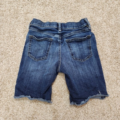 Old Navy Karate Slim Denim Shorts Adjustable Waist Built-In Flex Size 10 - Picture 5 of 6