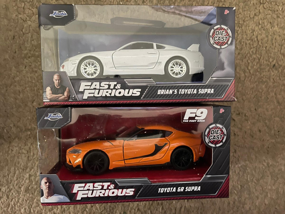 JADA FAST & FURIOUS 1/32 BRIAN'S TOYOTA SUPRA & TOYOTA GR