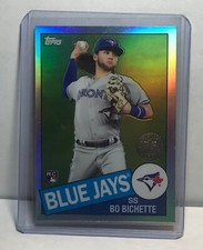 2020 Topps Chrome #85TC-2 Bo Bichette 1985 35th Anniversary RC Toronto Blue Jays
