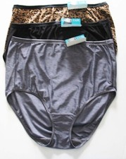 3 Vanity Fair Illumination Brief Panty Multi 13109 Sz 10/3XL - NWT