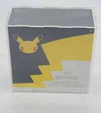 Pokemon Center Celebration Elite Trainer Box Acrylic Case Framing/DisplayQuality