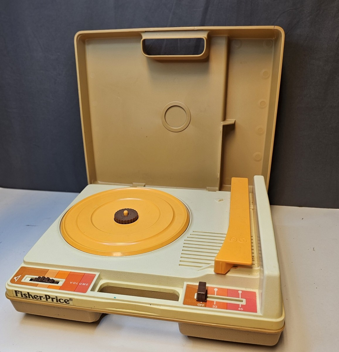 Player Toy Child's Record Player Fisher Price Vintage 1983