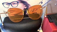 Salvatore Ferragamo Orange Sunglasses for Women for sale | eBay display picture 2