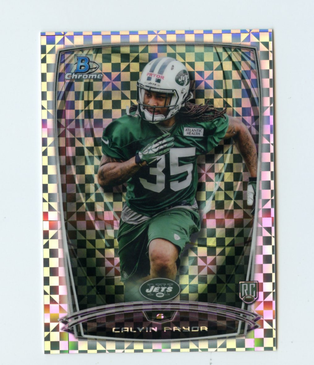 Calvin Pryor Bowman Chrome #208 Xfractor