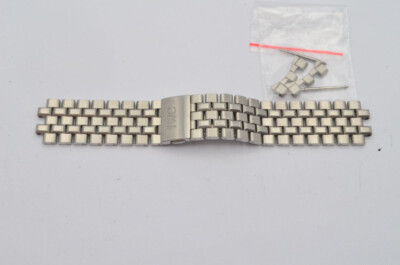 IWC MARK 16 AUTOMATIK STAHL ARMBAND 20MM BRACELET SCHÖNER ZUSTAND VINTAGE 3