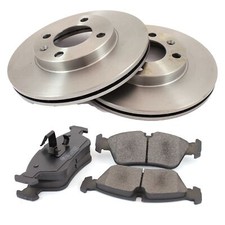 Satz Bremsen Bremsscheiben + Bremsbeläge vorne für Mazda 2 DE DH 3 DE DH 3