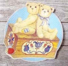 toybox teddy bear wall safe sticker 5 inch