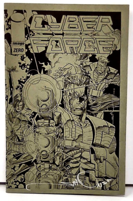 Cyber Force Zero Image Comics Special Edition San Digeo Comic Con 1993 Signed