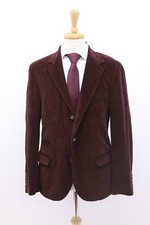 NWT 3695 Brunello Cucinelli Men Soft Velvet Sportcoat W/Logo Buttons50/40US A191