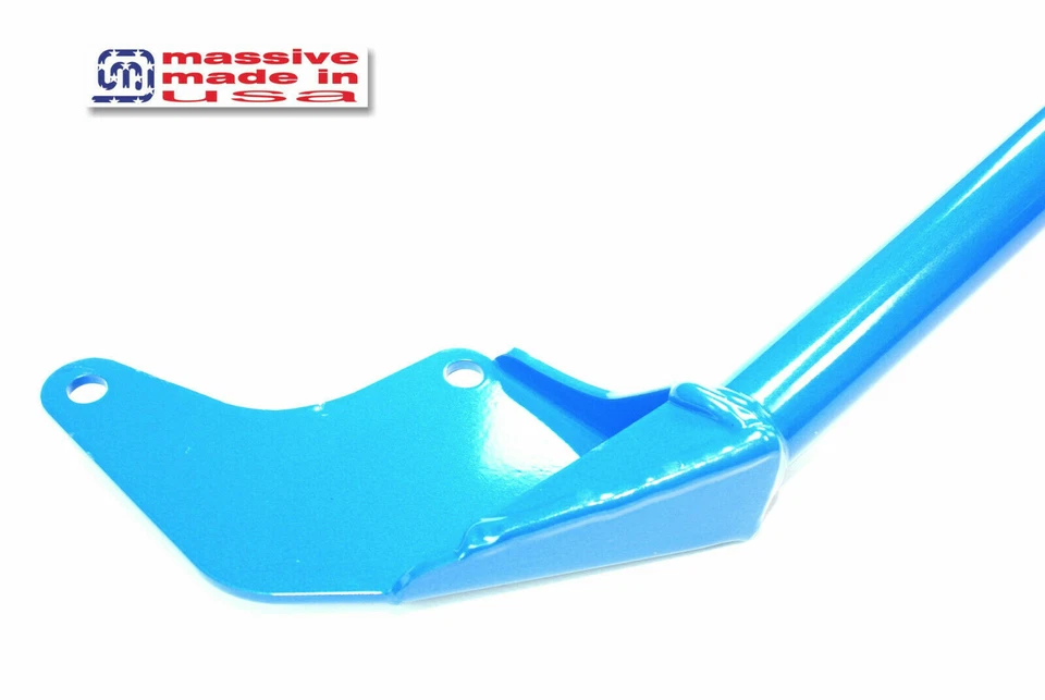 Barra de tensión delantera con soporte de torre de puntal de amortiguador masivo 2012 2018 Ford Focus ST RS Race Foto 3 de 4