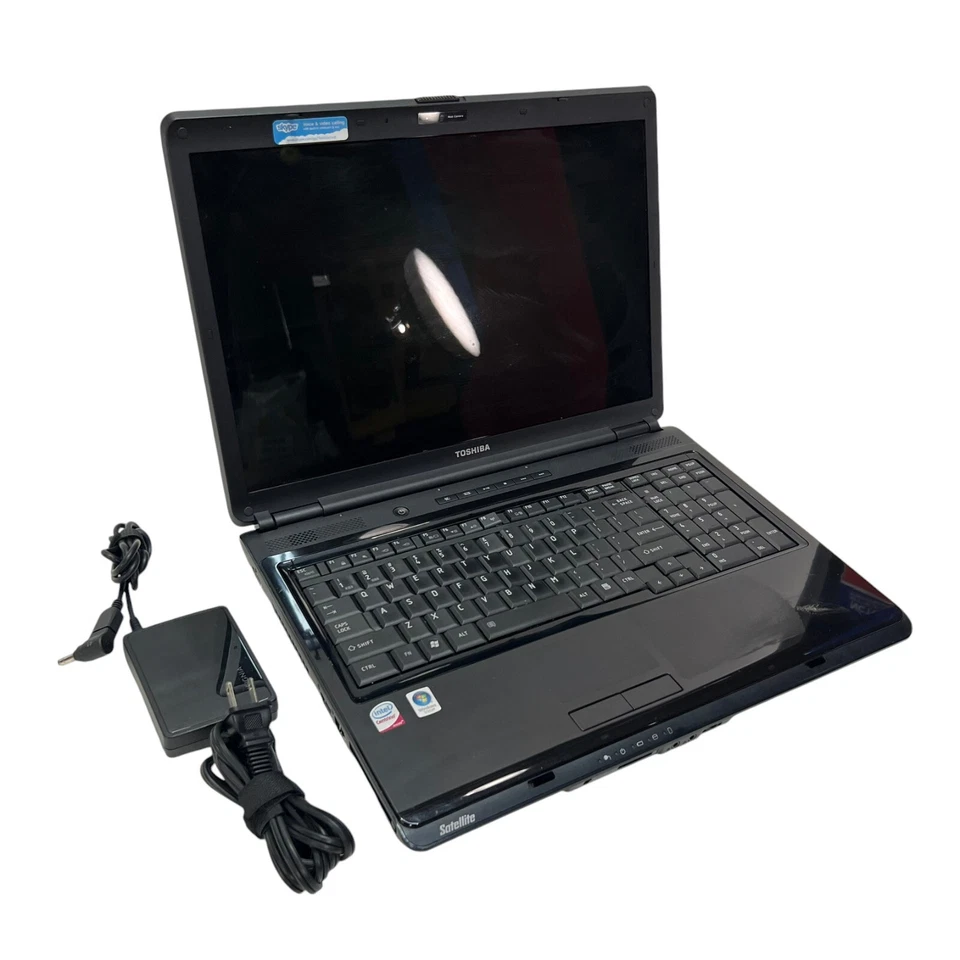 Toshiba Satellite L355DS7837 2Ghz 4G RAM 250Gb HDD Notebook Laptop Parts Repair - Image 2 of 4