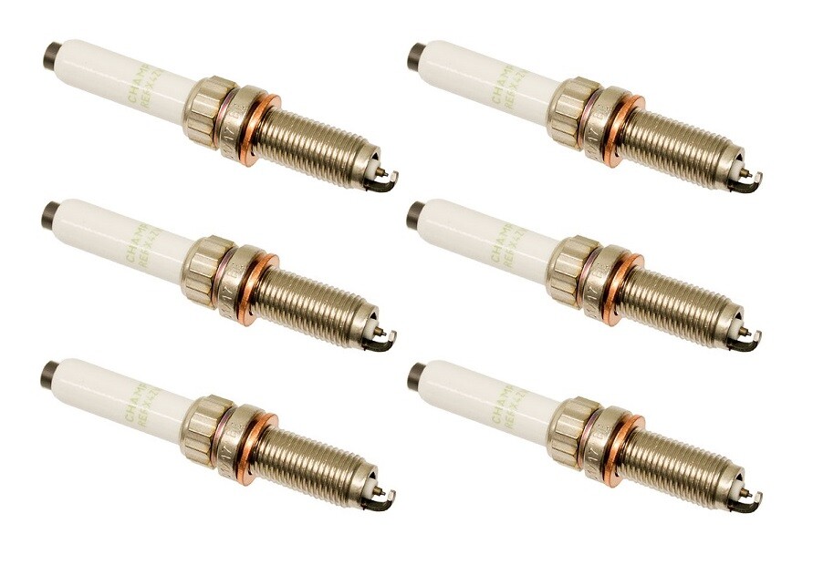 Set of 6 Spark Plug CHAMPION RERX4ZWYPB OE245 for BMW Brand New