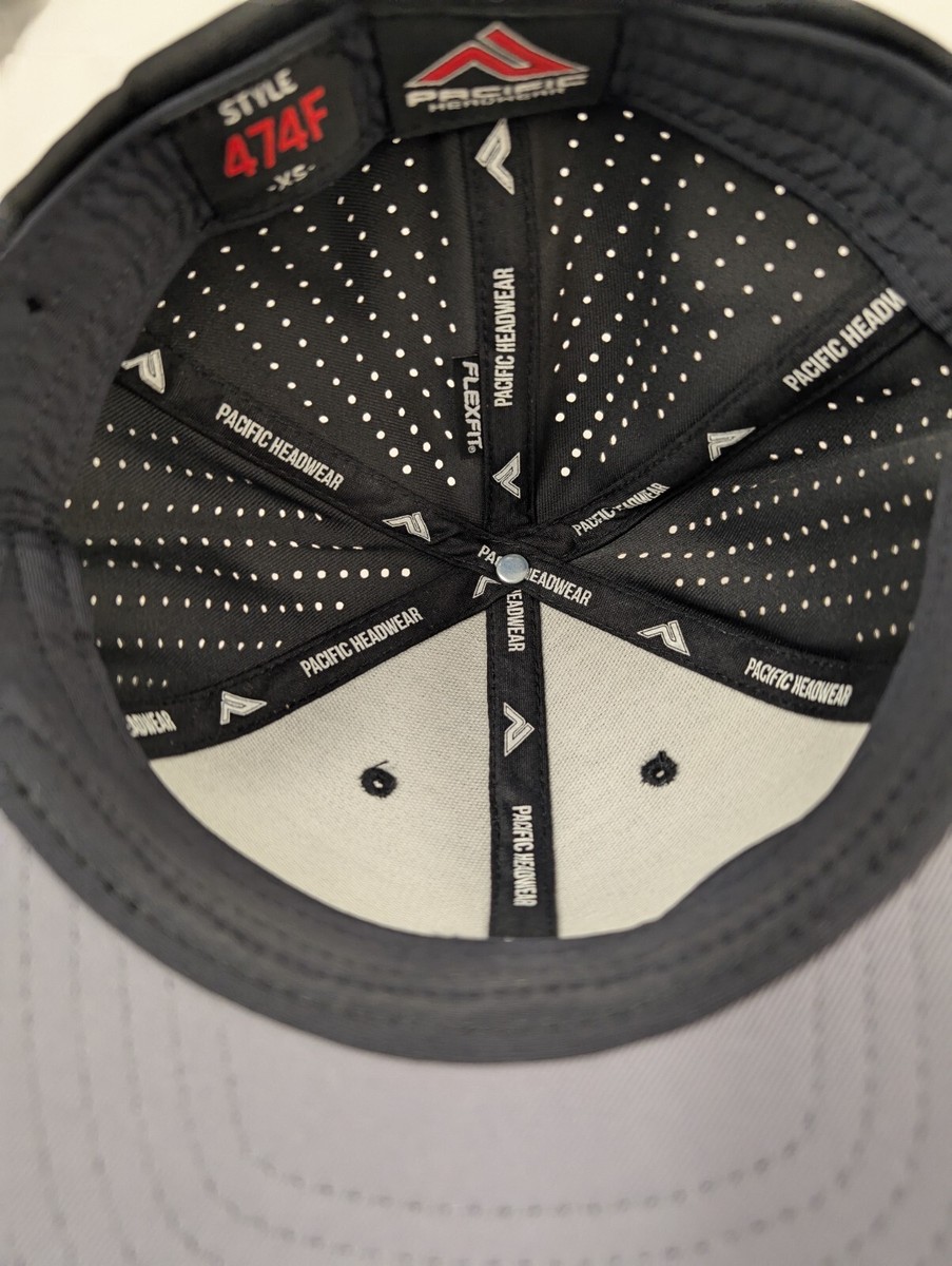Pacific Headwear Hat ES474 Perforated F3 Performance Flexfit Cap