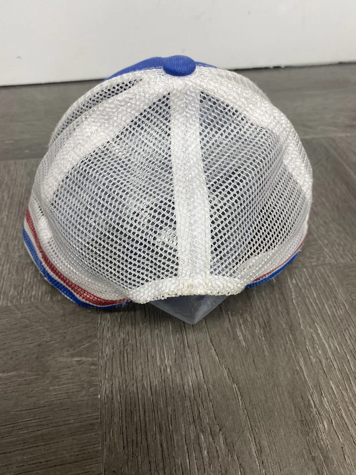 Gorra de béisbol ajustable vintage Superman Snapback Hat Six Flags Foto 3 de 4