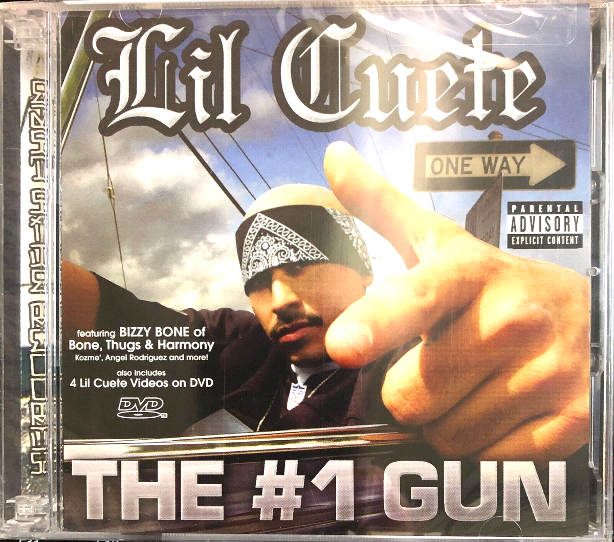 LIL CUETE - The #1 Gun (Factory Sealed CD/DVD, 2006) East Side