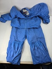 Vtg Head Sportswear Blue Jacket And Pants Insulated Windbreaker Zip 80s Men s M