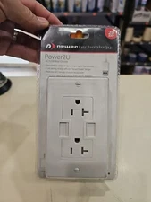 Dual USB Wall Outlet Port 20A Power Socket Charger AC Receptacle Plate 120V 