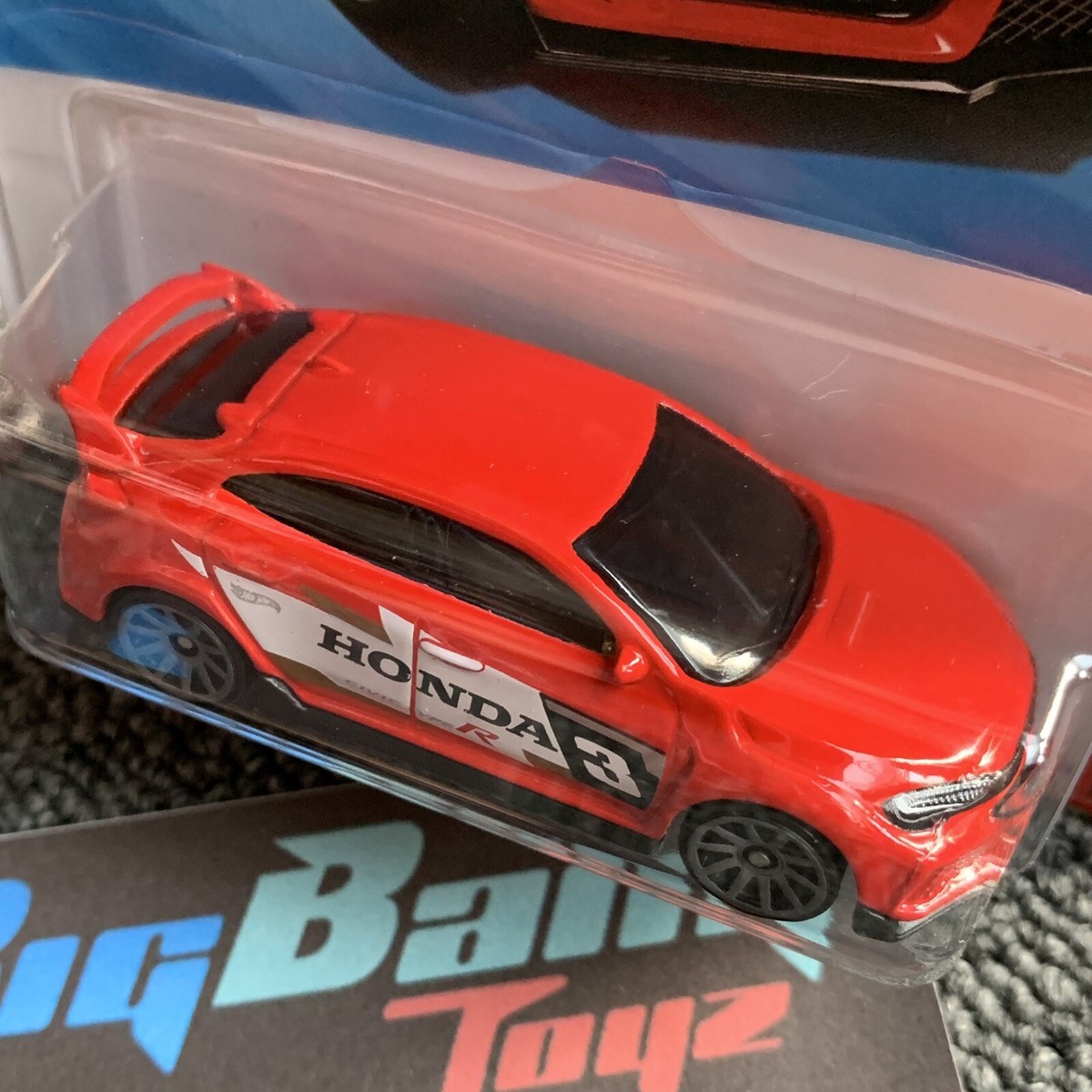 Hot Wheels 2018 Honda Civic Type R Red #123 Mainline 2025