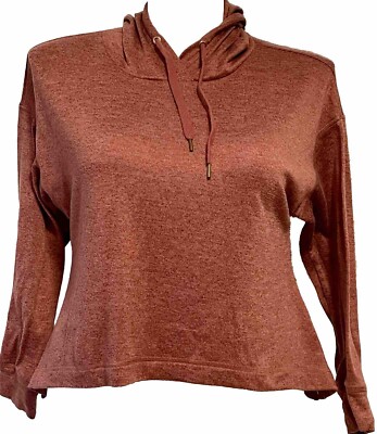  Get After It  Brown Women s Hoodie Pullover/Blouse Size Small Great For Summer