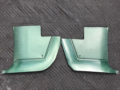 BARRACUDA VALIANT DUSTER DART A BODY MOPAR FACTORY GREEN KICK PANEL SET OEM C-G