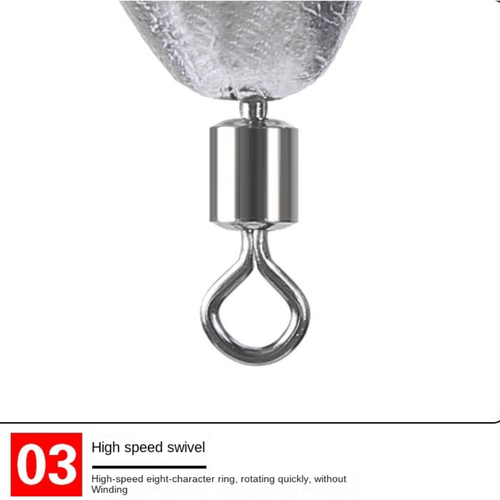 Durable Anti Dust Lead Sinkers Fishing Sinker Tackle Weights Olive Shaped - Picture 3 of 16