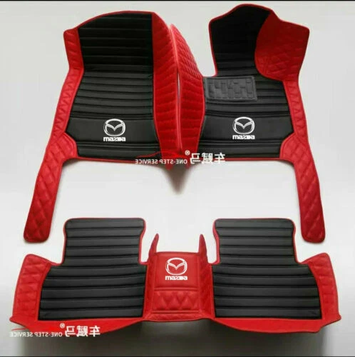 Car Floor Mats For Mazda 3-6-CX3-CX5-CX7-CX8-CX9-MX5 Anti-Slip All Weather - Image 4 of 4