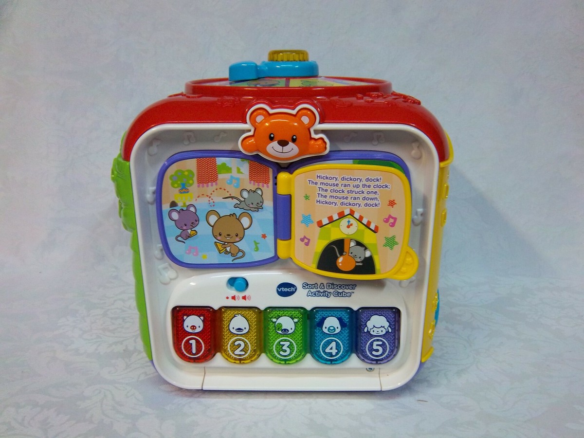 Vtech Sort & Discover Activity Cube 9
