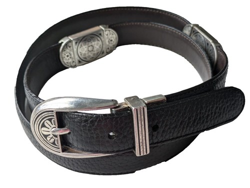 Brighton Belt Decorative Croc Embossed Reversible 