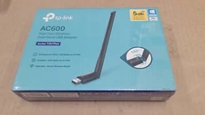 TP-Link Archer T2U Plus AC600 High Gain Wireless Dual Band USB 2.0 Wi-Fi Adapter