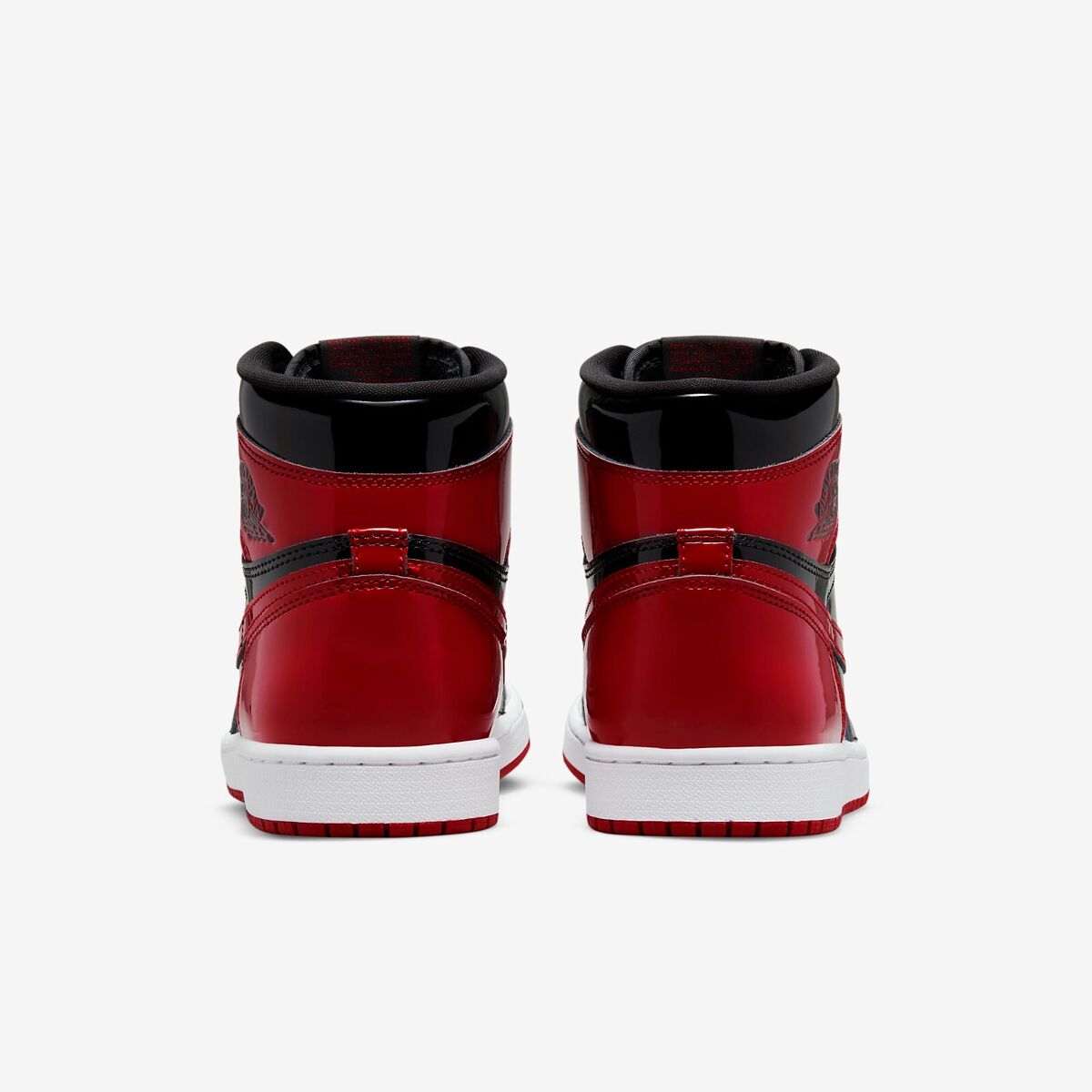 Nike Jordan 1 Retro High OG Patent Shoes 'Bred' (555088-063 Nike Jordan 1 Retro High OG Patent Shoes 'Bred' (555088-063