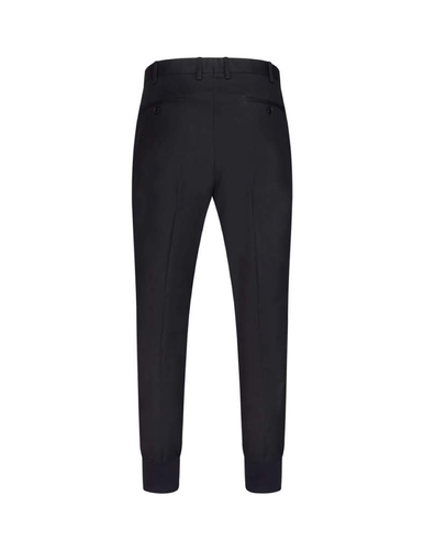 Neil Barrett Black Cotton Cuff Trousers Size IT 50. UK 34 inches - Imagen 2 de 7