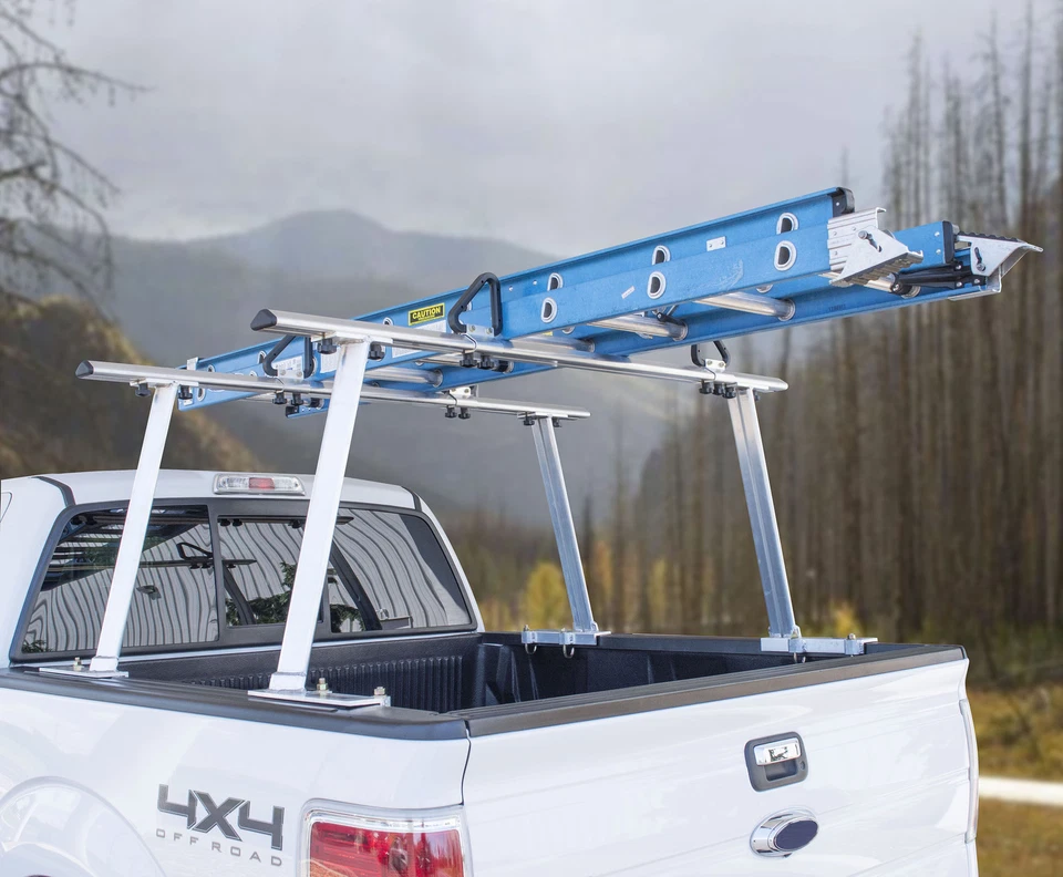 Estante de aluminio para camión utilitario Pro-Series AUTRACK4 4 postes Foto 3 de 4