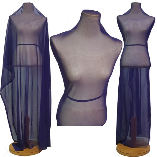 Weicher Mesh-Tüll 4-Wege-Stretch-Netzstoff Kleid Hochzeit Braut-Dessous von Yard - Bild 280 von 524