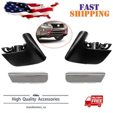 For Lexus Rx350 Rx450h Base 2013-2015 Front Bumper Trim Lower Towing Cover Set