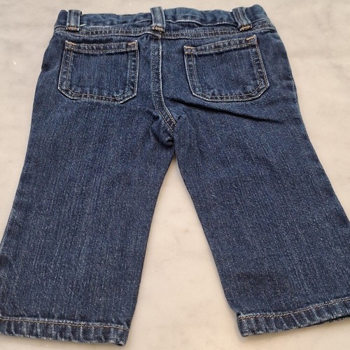 Old Navy 3T Girls Pull on Stylish Blue Denim Jeans for Kids - Picture 6 of 6