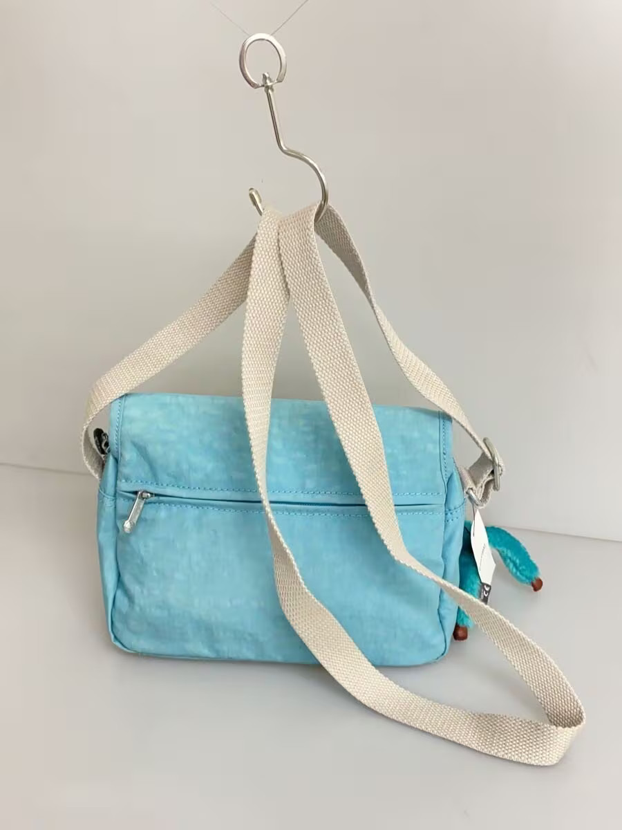 Kipling Shoulder Bag, Polyester, Blue, Solid Colo… - image 3