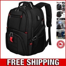 Ergonomic Business Backpack for 15.6 Inch Laptops with USB for Effortless Travel