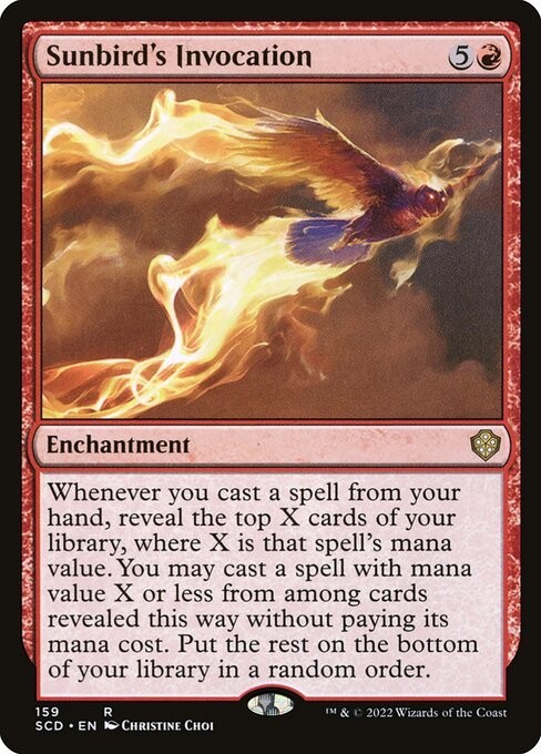  Sunbird's Invocation Magic the Gathering MTG Starter Commander Deck