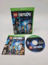 LEGO Dimensions Xbox One Video Game (2015) CIB Manual Disc & Case TESTED WORKING