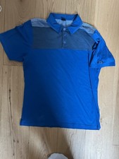 True Vintage Men?s Oakly Polo Shirt Size L Blue Y2K 90s/2000s