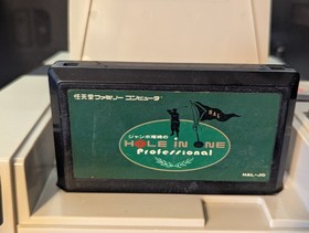 Jumbo Ozaki no Hole in One Professional Famicom Clean, Tested, Working!