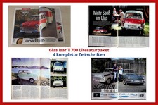 Glas Isar T 700 Literaturpaket - 4 komplette Zeitschriften