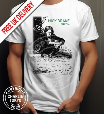 Nick Drake T-Shirt Musik Legende Folk Genie Fairport Convention Sandy Denny