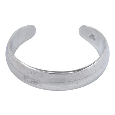 Mexico Cuff Bracelet | Classic Vintage Design | Sterling Silver