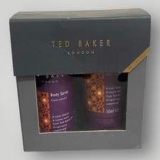 Ted Baker Mens Bloomsbury Cool Classic Hair & Body Wash 50ml + Body Spray 50ml