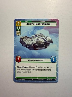 Jaunty Light Frieghter (Hyperspace) 411 SWU A Lawless Time